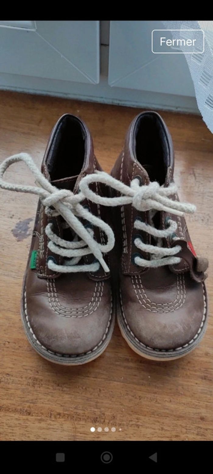 Kickers marron