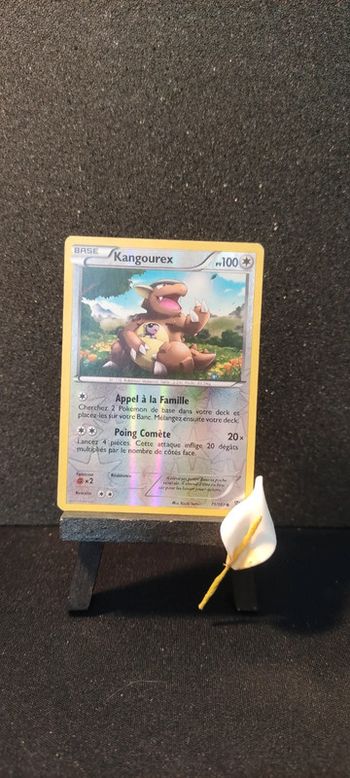 Carte pokémon Reverse, Kangourex, Explosion plasma