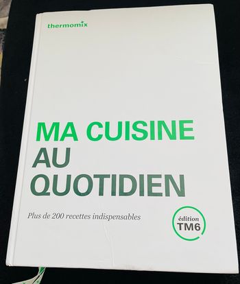 Livre Ma Cuisine Au Quotidien Thermomix Jamais utilisé