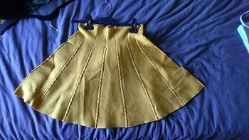 Jupe taille haute cache cache