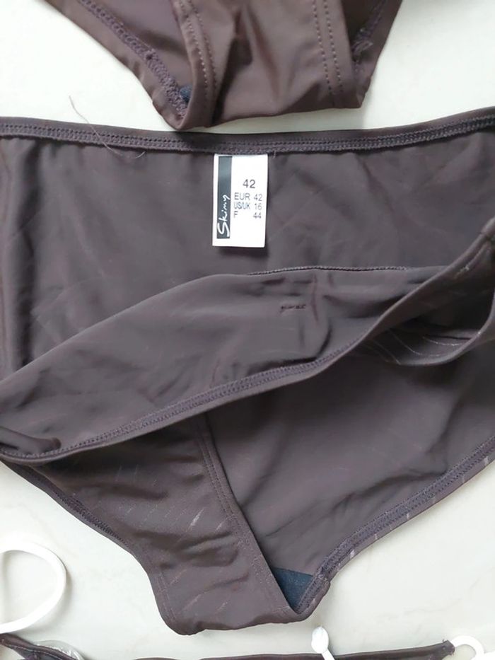 3 bas de maillot, marron, 40. - photo numéro 4