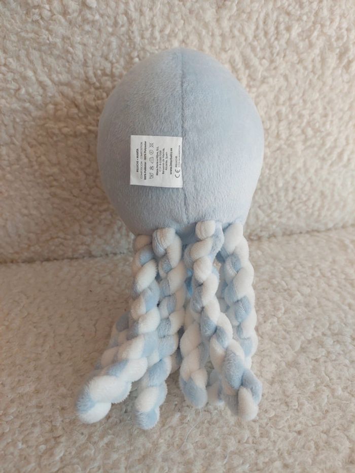 Interbaby - pieuvre bleu et blanche - photo numéro 2