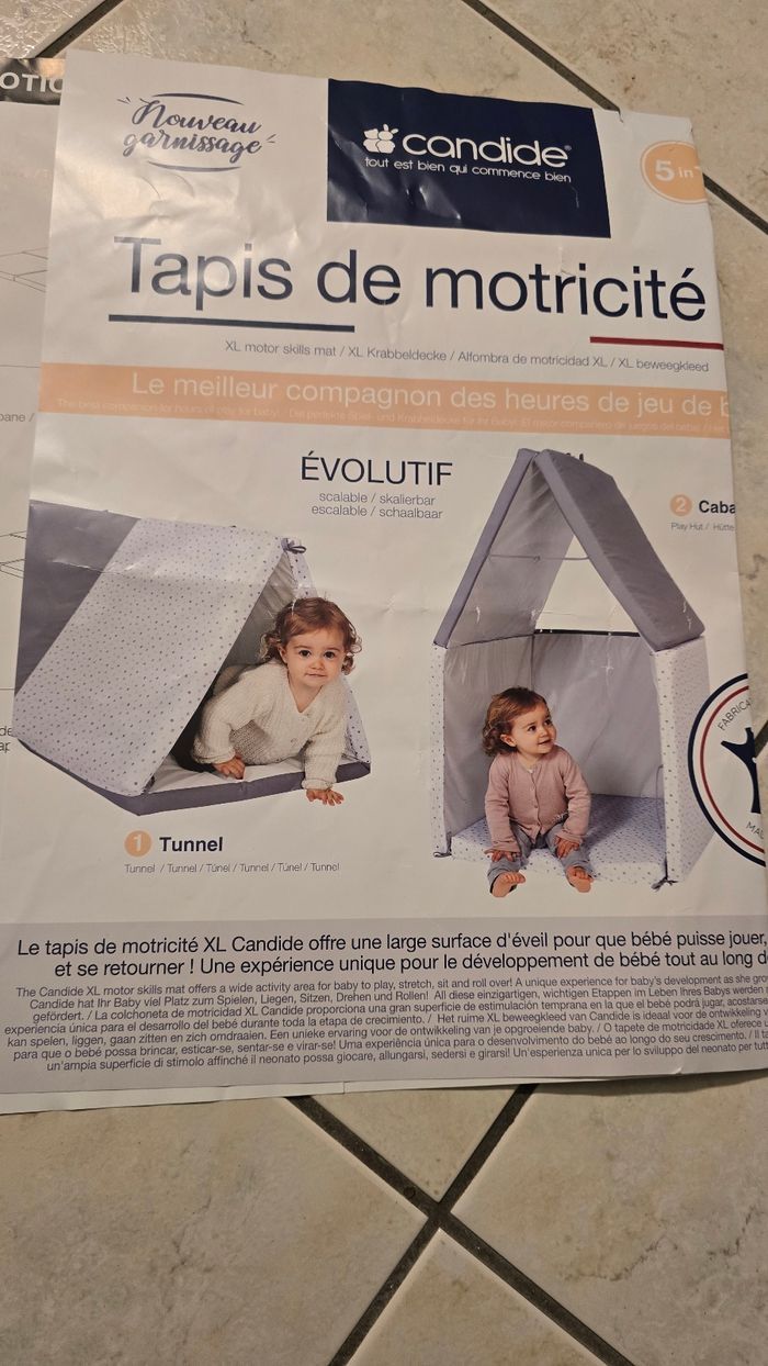 🥰🤩 superbe Tapis de motricité XL (sevi une fois)🥰🤩 - photo numéro 7