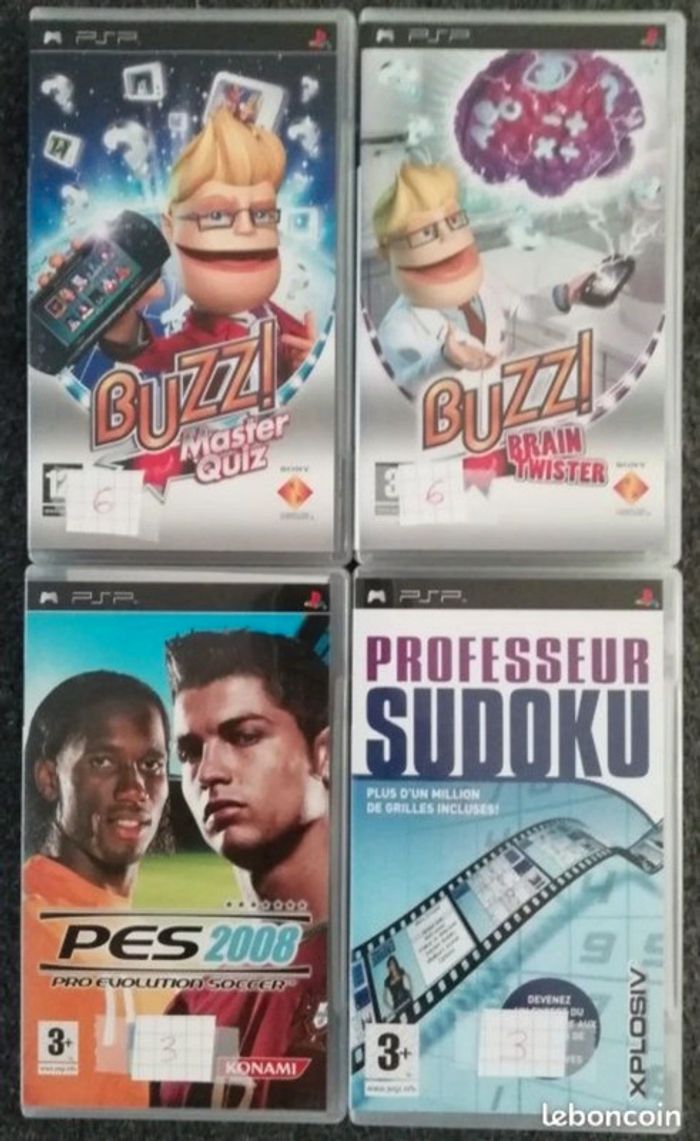 Jeu psp