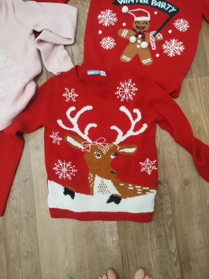 Pull de noel 10 ans