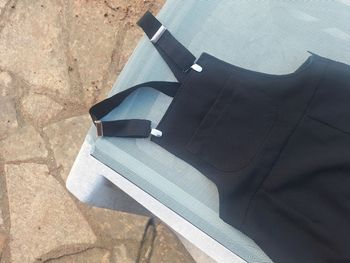 Salopette noir Robe longue