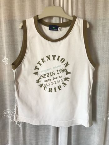 T-shirt débardeur 6 ans Sergent-major