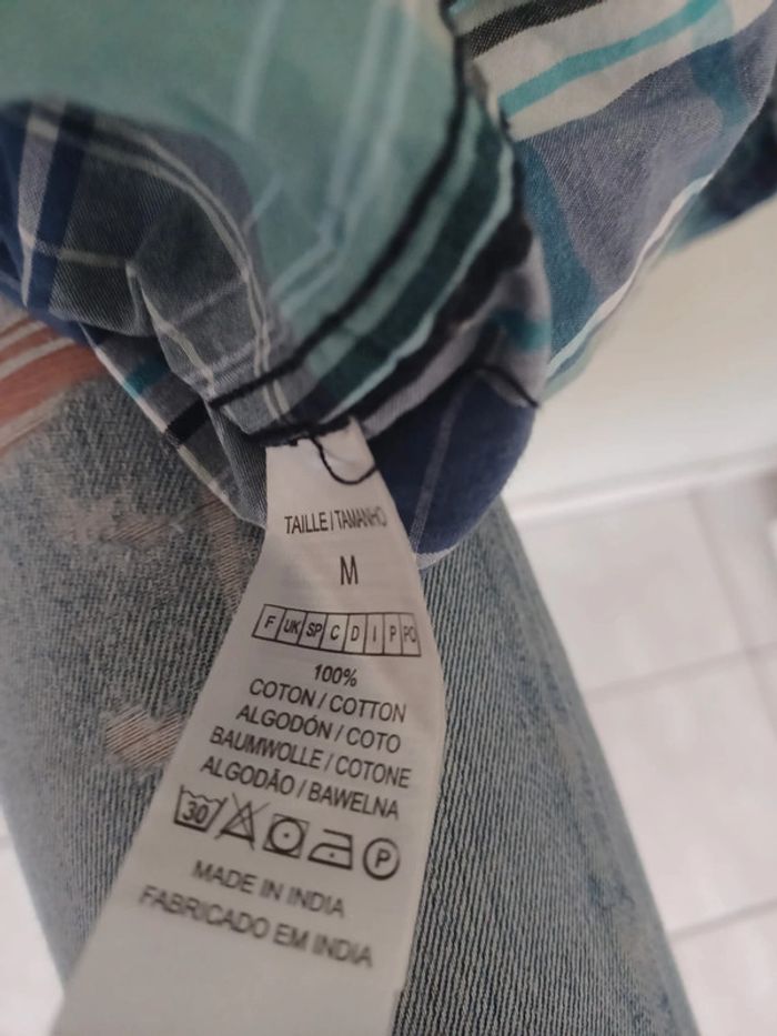 chemise à carreaux tm - photo numéro 5