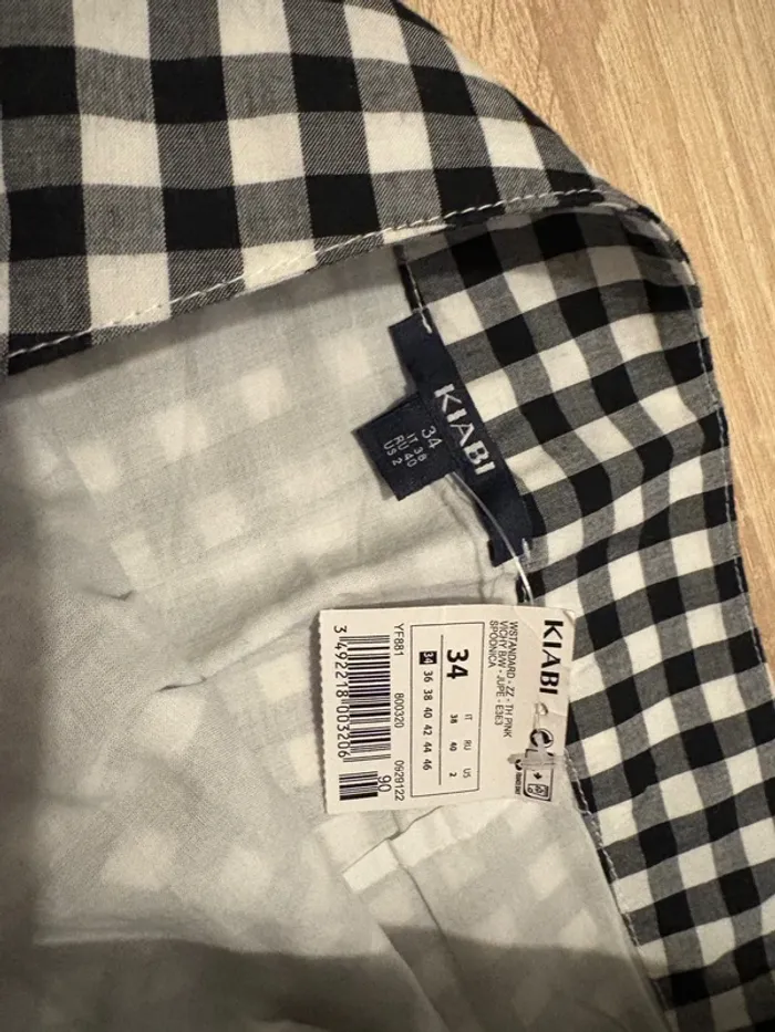 Jupe à carreaux taille 34 - photo numéro 3