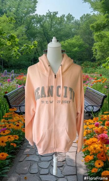 Veste saumon a capuche, Pacific&co, Taille XL