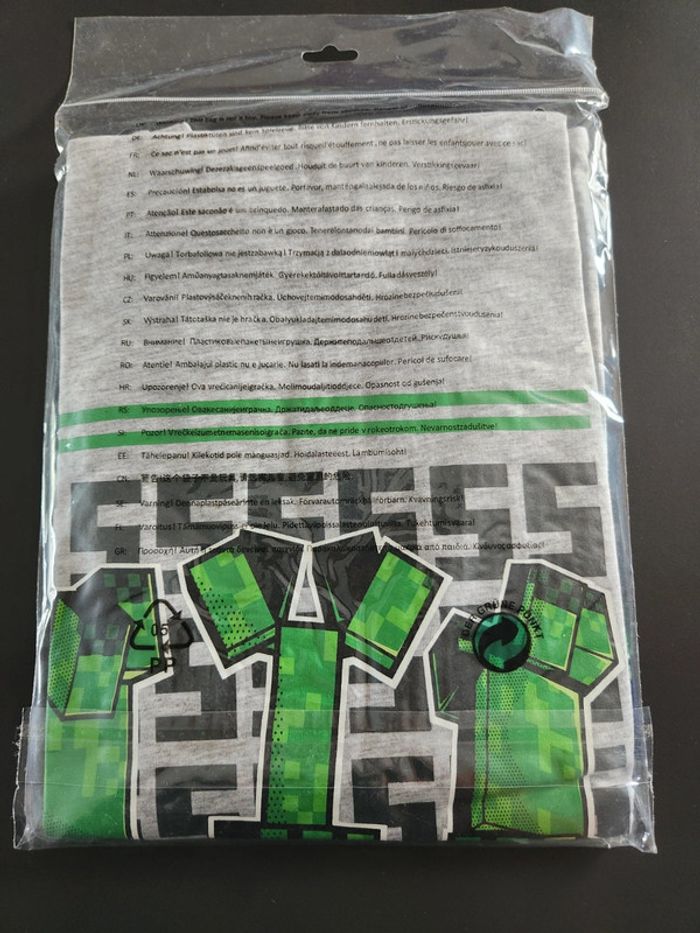 Pyjama minecraft - photo numéro 3