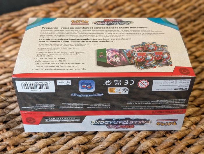 Coffret Pokémon Faille Paradoxe EV4 Stades Stratégies et Combats - photo numéro 5