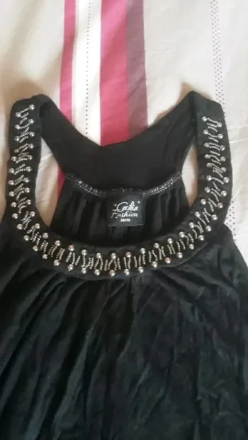 Tunique col sequins taille 38 40