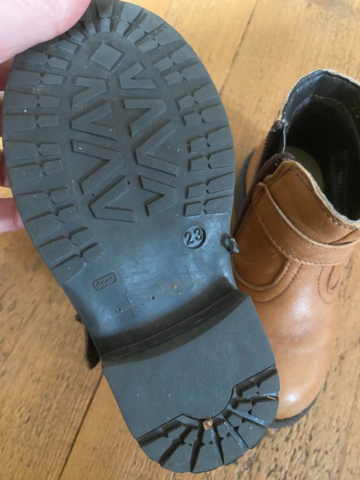 Bottines filles marrons 23 pat & ripaton - photo numéro 3