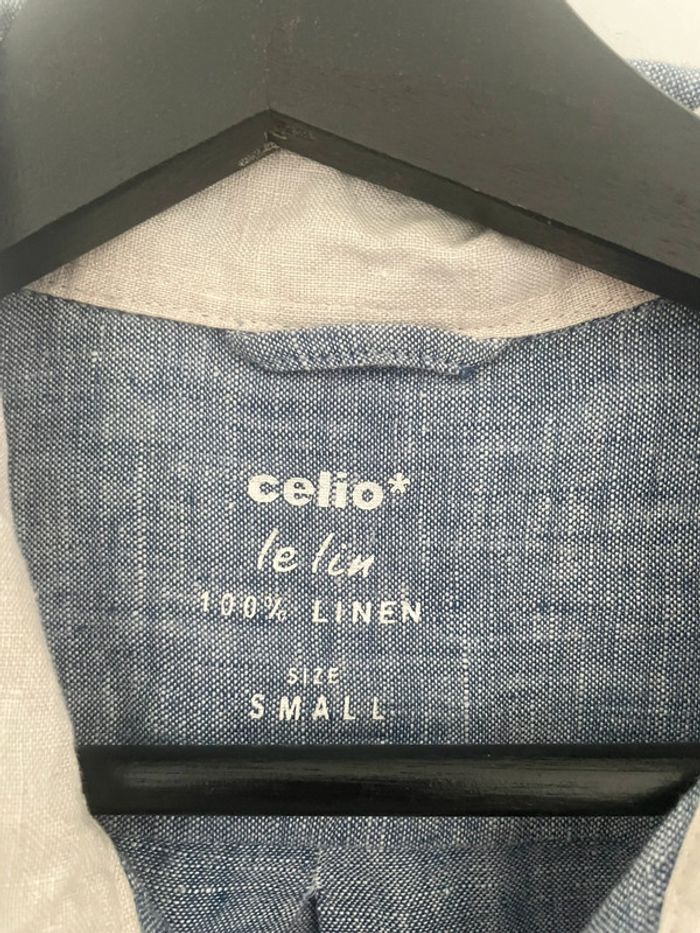 Chemise Celio en Lin - photo numéro 2