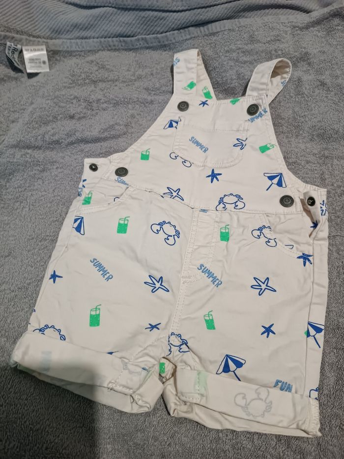 Salopette motifs matin