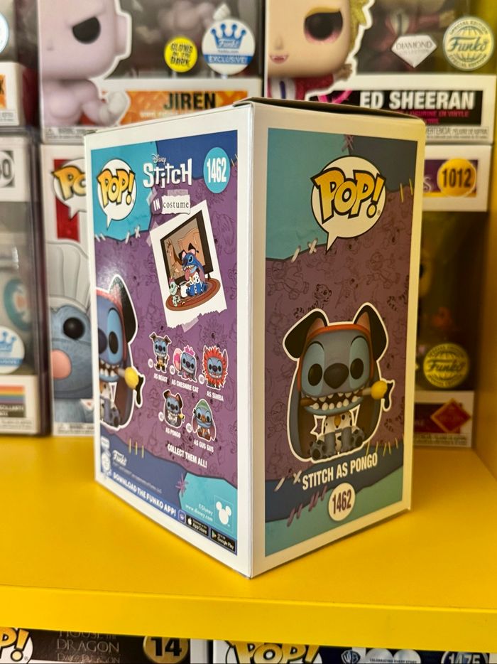 Funko Pop! 1462 - Disney Stitch In Costume - Stitch As Pongo - photo numéro 4