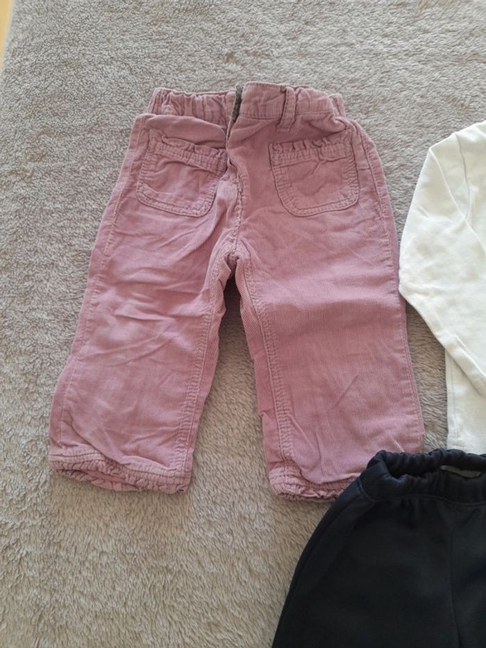 Lot vêtements fille taille 12 mois - photo numéro 4