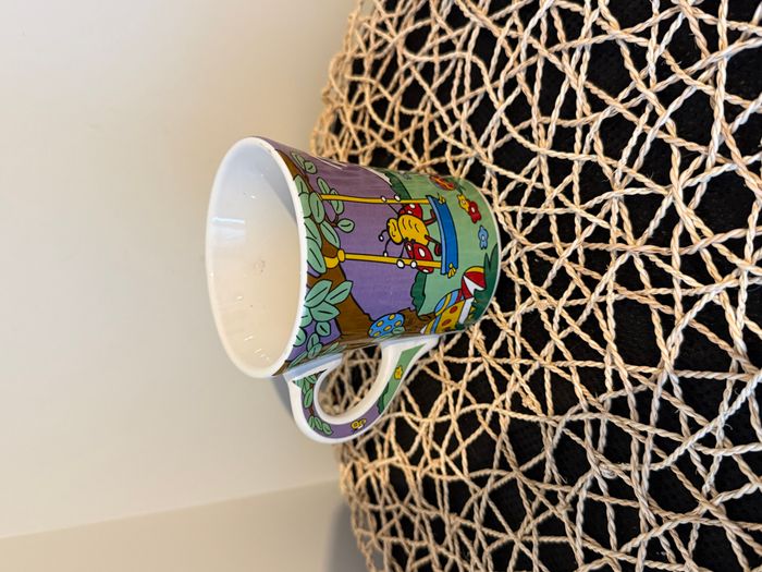 Tasse à café Milka Lapin de Pâques Tasse à thé Lapin Poussins Poules Coq Œufs Panier - photo numéro 4