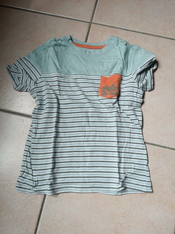 Tee shirt vert Sergent major 5 ans
