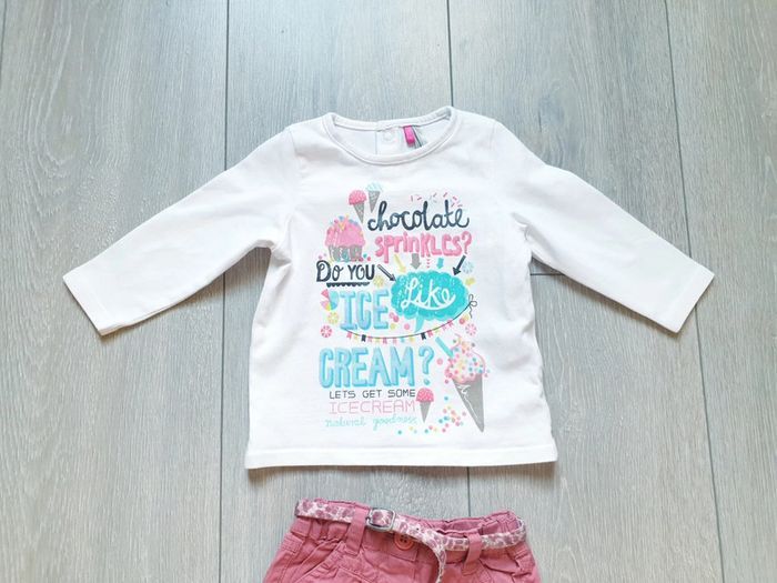 Ensemble 2 pièces. Fille 3 mois. Marque Orchestra/Kitchoun - photo numéro 2