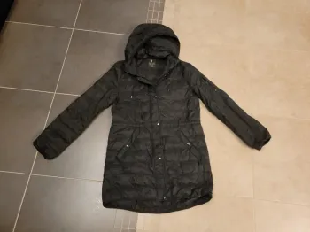 Parkas doudoune a capuche taille M zara noir