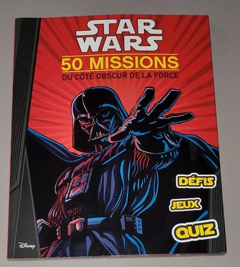 Livre : Star Wars 50 missions du côté obscur de la force