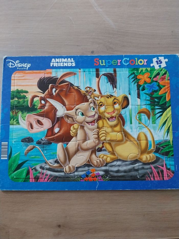 Puzzle le roi lion