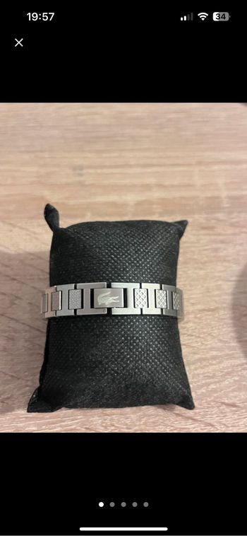 Bracelet lacoste - homme / femme - état neuf (sans boîte)