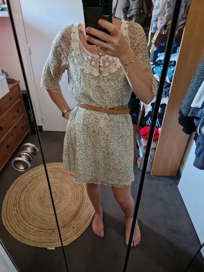 Robe tunique été en soie - photo numéro 2
