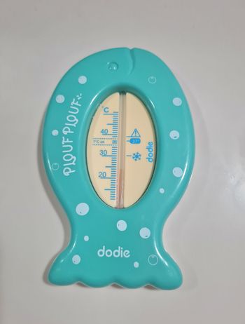 🛁 Dodie – Thermomètre bain bébé Lecture facile - Sécurité & confort