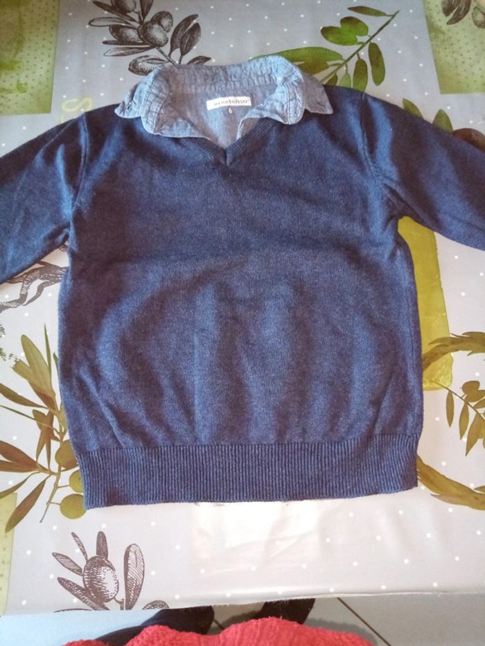 Pull chemise 6a