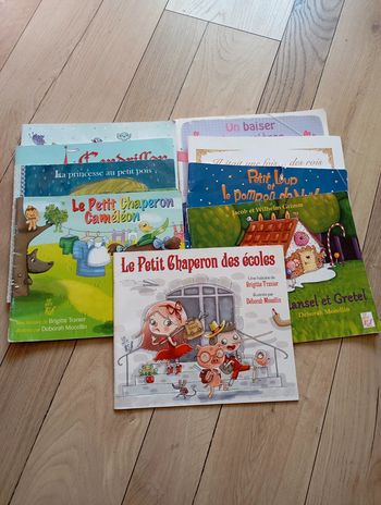 Lot de différents livres de contes