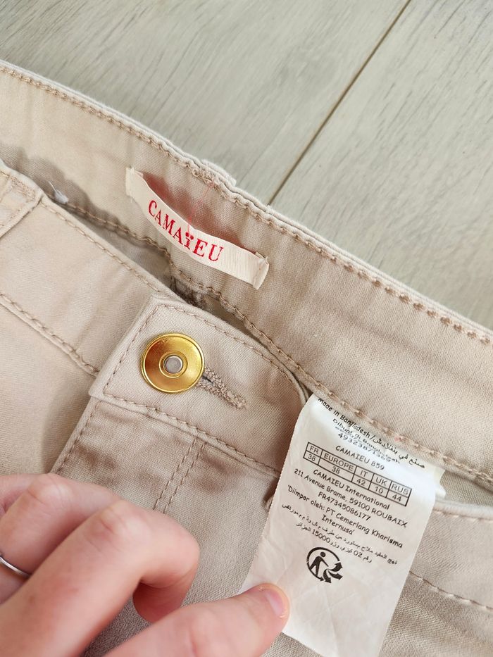 Lot 2 jeans XMAX Camaïeu taille 38 - photo numéro 3