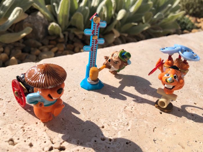 Figurines Kinder Surprise 1993 Les castors chinois