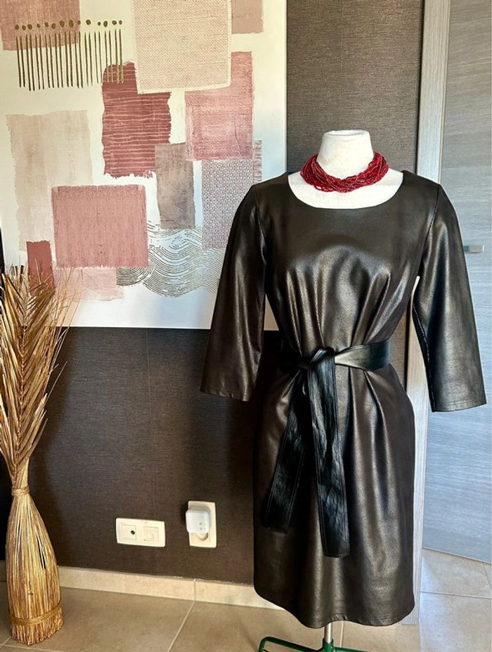 Robe similicuir Geisha M