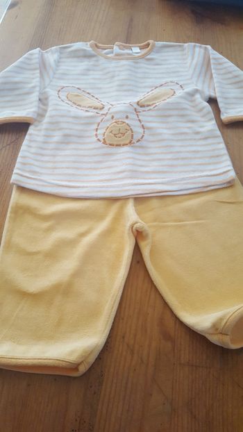 Pyjama velours 6 mois
