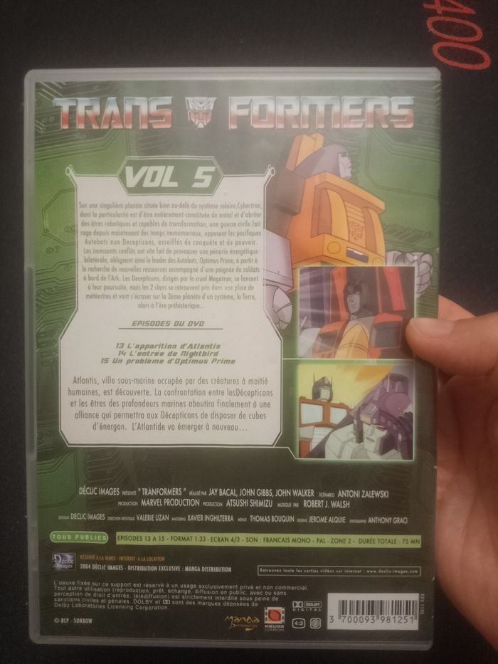 Trans formers vol 5 - photo numéro 2