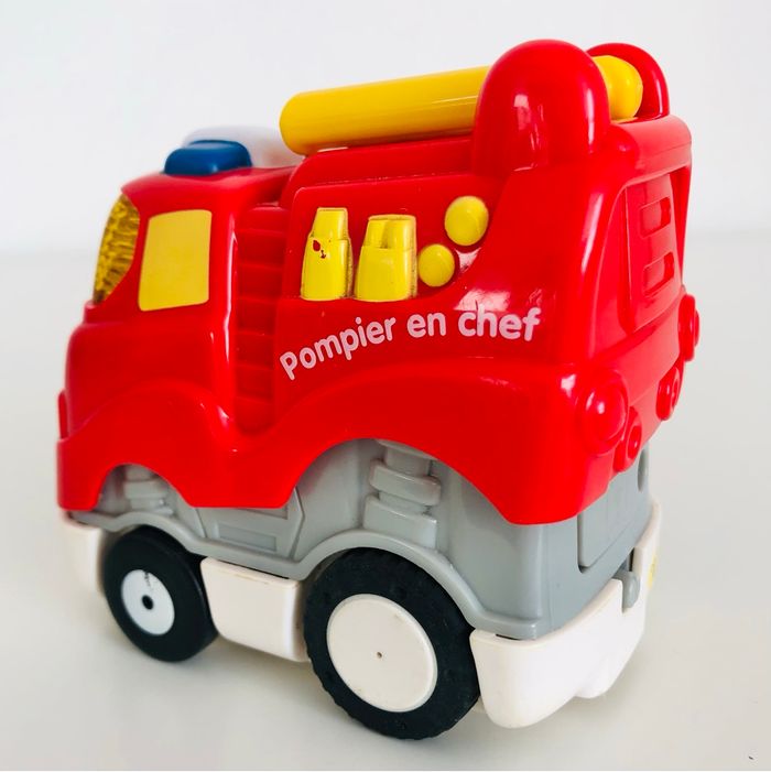 Camion de pompier interactif  Push & go Tut Tut Bolides Vtech - photo numéro 3