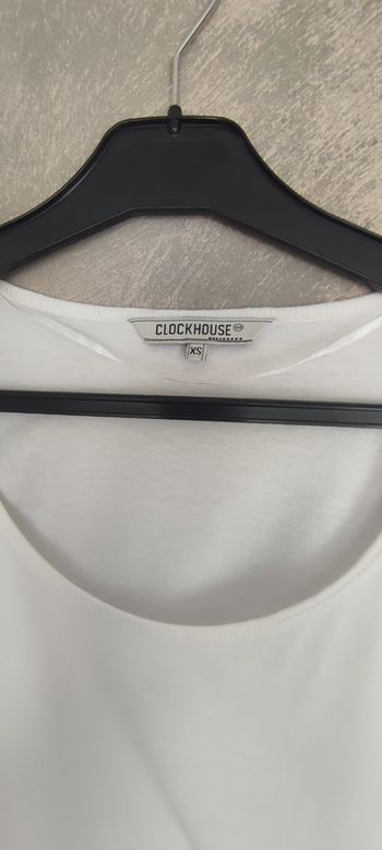 Tee-shirt Clockhouse col rond taille XS