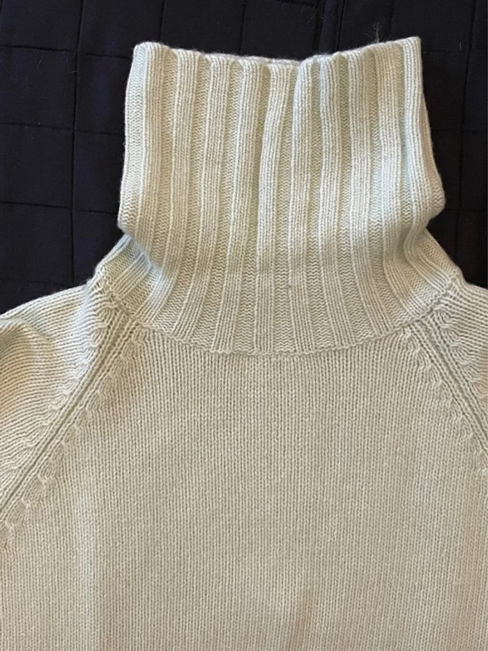 Pull en laine à col roulé (taille 38) Camaïeu - photo numéro 2