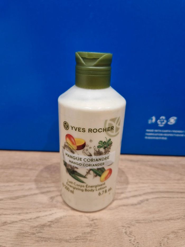 Lait corps mangue coriandre