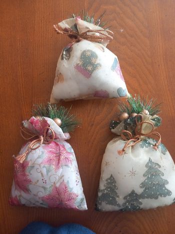 Lot 3 sacs décoration