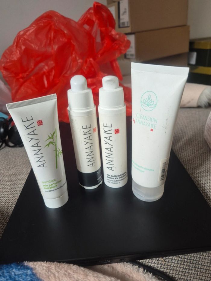 Lot annayake nettoyant + soin perfecteur +soin hydratation +soin anti ride - photo numéro 3