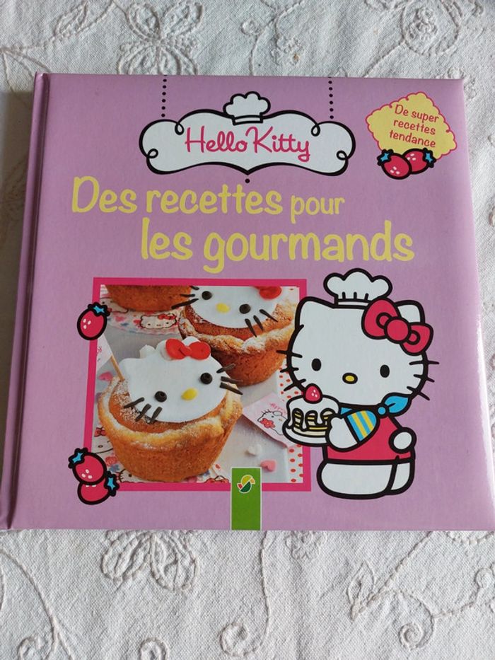 Des recettes pour les gourmands Hello Kitty