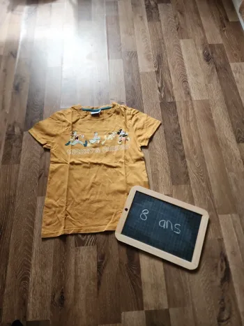Tee-shirt Mickey garçon 8 ans