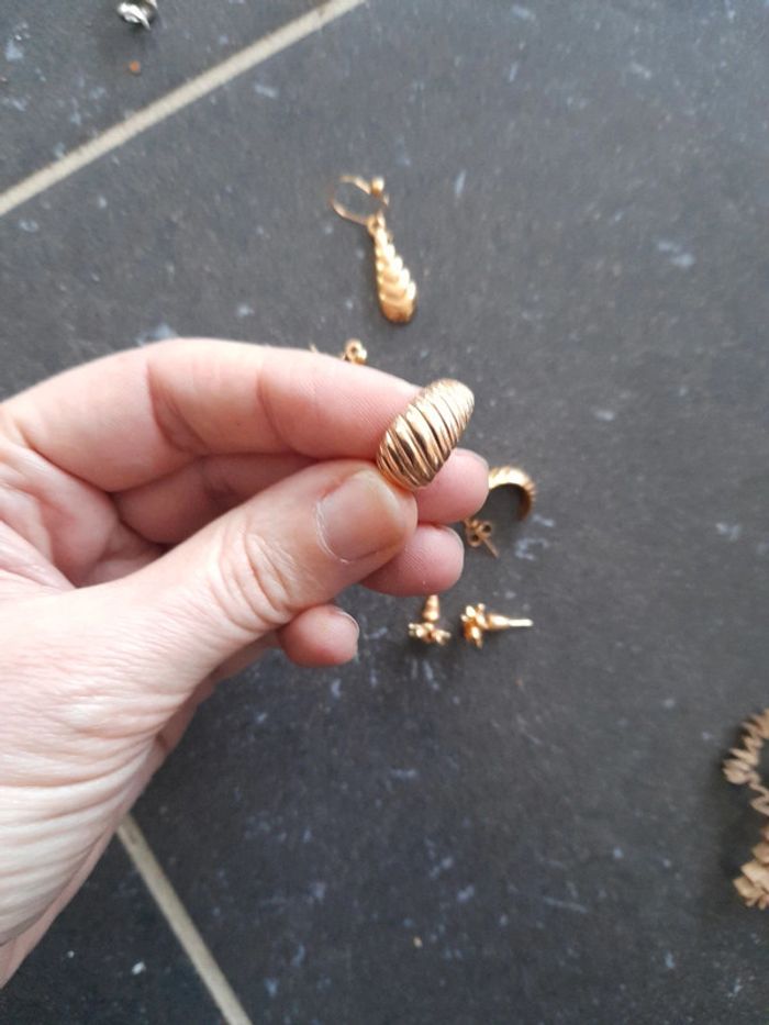 Lot de 4 paires de boucles d oreilles - photo numéro 4