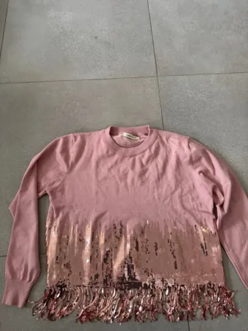 Pull rose Lamer & Co, taille unique, très bon état