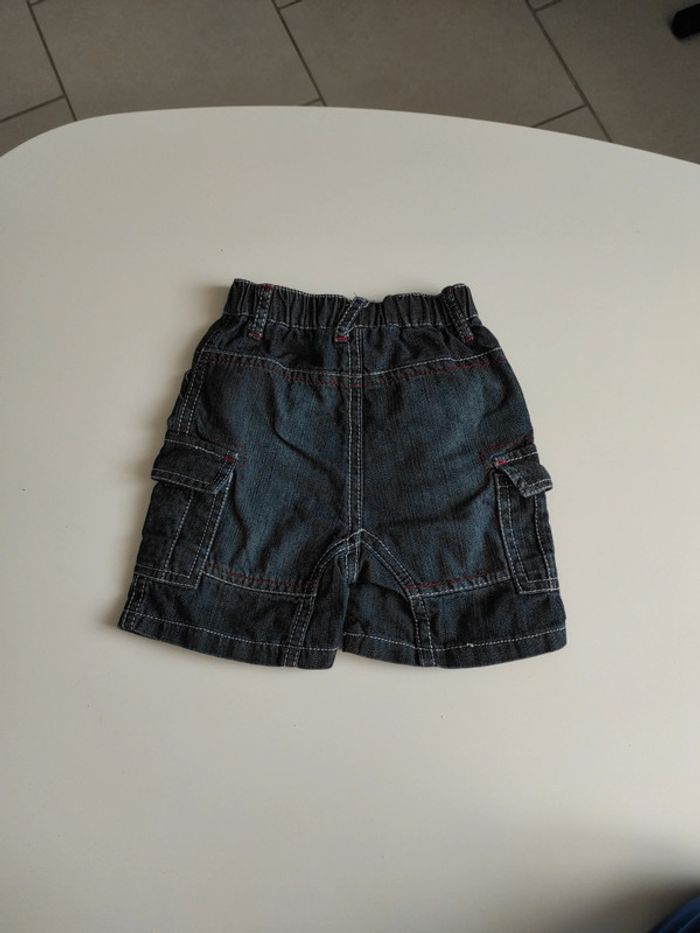 Short jean bleu - photo numéro 3