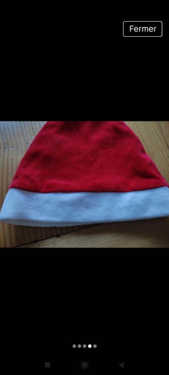 🌺Bonnet père Noël enfant 81 cm🌺 - photo numéro 2